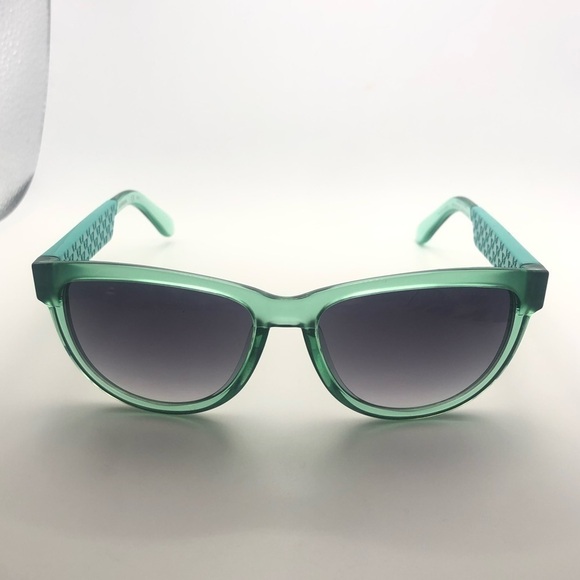 Carrera 5000 BA9DG Teal Aqua Blue Square Sunglasses Minor Scuffs on Lenses GUC - Picture 2 of 10